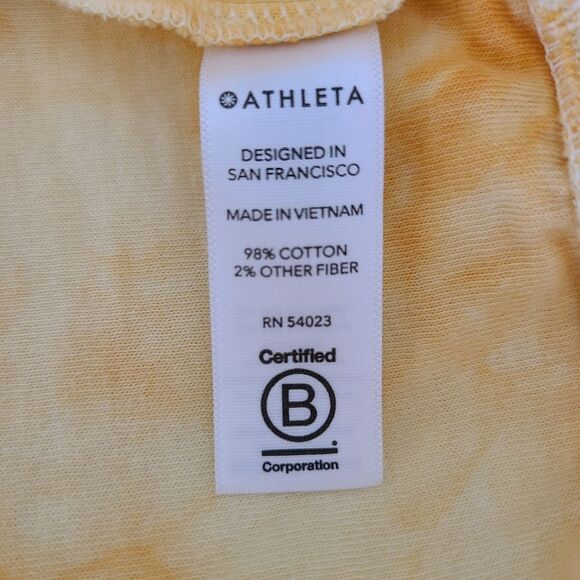 athleta sundown sweatshirt acapulco orange womens size M - Picture 5 of 6